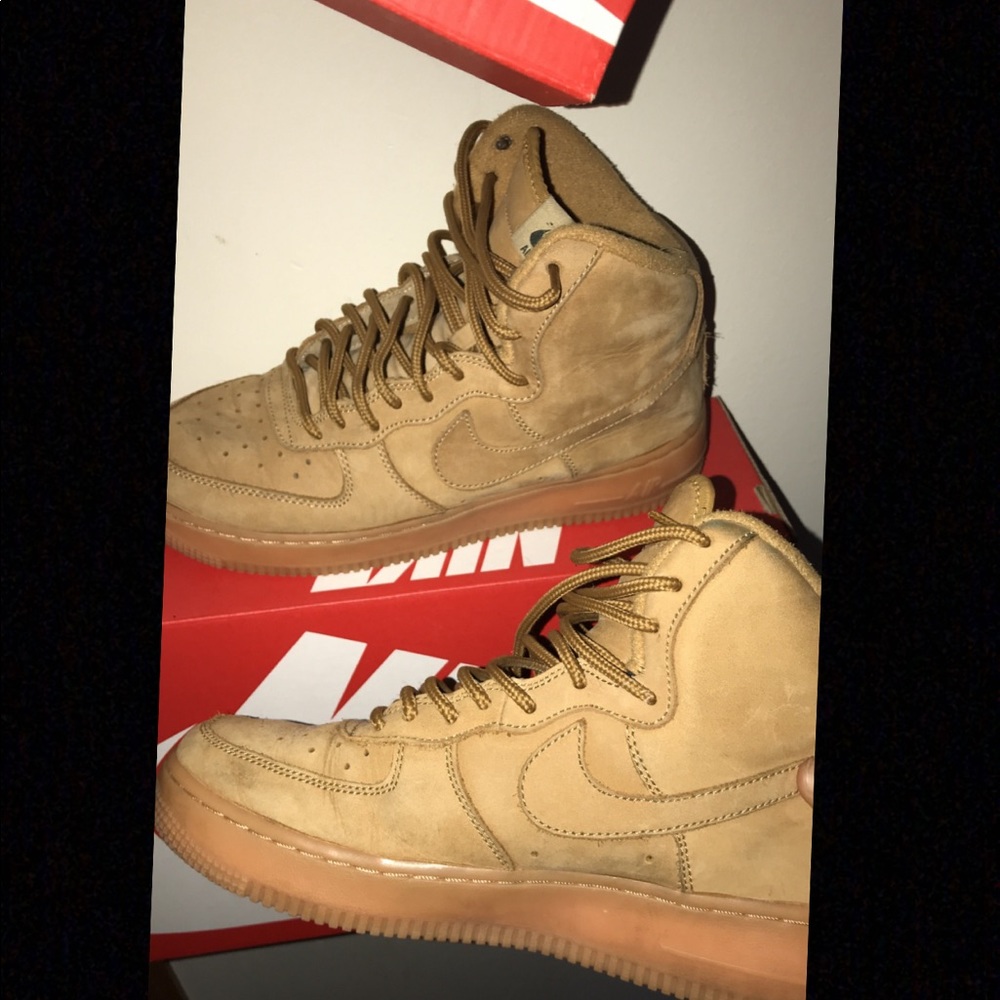 Nike wheat ones